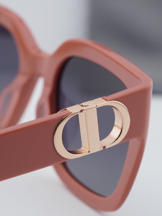 Dior 30MONTAIGNE S8U 40A1 Square Sunglasses - Pink/Smoke main image 4